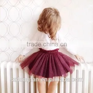Rose Red Glitter Tutu Mother Daughter Matching Dress Summer New Style thumbnail-5