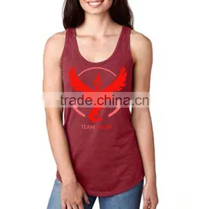 Pokemon Go Team Valor Mystic Instinct Womens Vest Shirt Blouse Tank Casual Tops thumbnail-2
