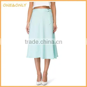 High Waist Korean Long Skirt Fashion thumbnail-1