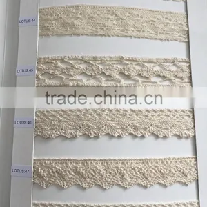 100% Cotton Square Crocheted Embroidery Lace thumbnail-1