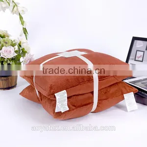 Customized Quilt Design Decorative Pillow, Solid Micromink Pillow Set, Pillow Set Made in China thumbnail-2