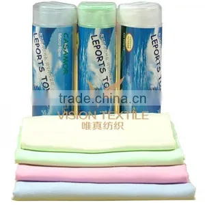 Microfiber Sports Towel With PVC Tube thumbnail-1