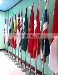 Indoor Office Cheap Flag Pole With Base thumbnail-4