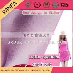 Trade Assurance Customized Design Cheap Custom Cotton Organic Knit Fabric thumbnail-1