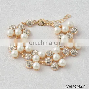 Bridesmaid Gift Ivory Pearl Pearl Jewellery Wedding Bracelet Wholesale thumbnail-1