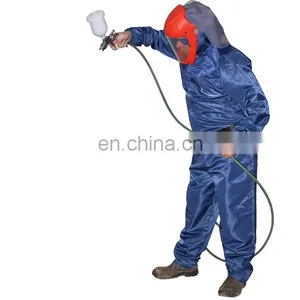 Antistatic Carbon Fibre Spray Suit Work Coverall Workwear thumbnail-1