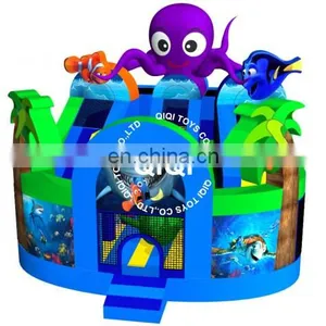 Octopus Shape Inflatable Playground for Commercial thumbnail-1