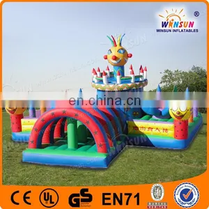 2017 Popular WINSUN Bouncy Castle Inflatable Fun City thumbnail-1