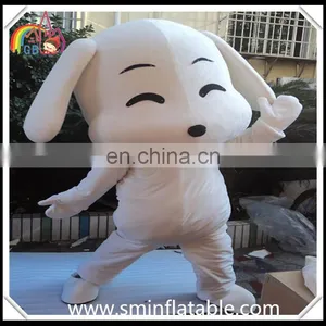 Vivid Cartoon Mascot Costume, Inflatable Fur Cartoon Dog thumbnail-4