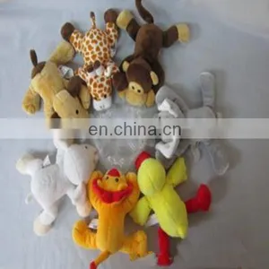 Custom Private Label Baby Plush Animal Monkey With Detachable Pacifiers thumbnail-5