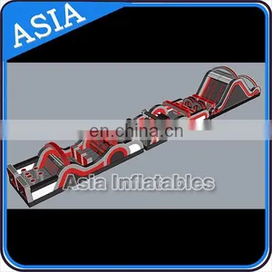 Inflatable Challenge Course Run For Events / Inflatable 5K Race With Slide For Kids thumbnail-1