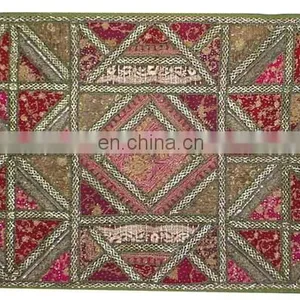 Ethnic Tribal Indian Handmade Designer Decoration Patchwork Wall Hanging thumbnail-2