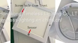 Recommended 220mm Round&Square Simplest Ceiling Light thumbnail-2