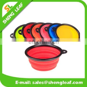 Collapsible Dog Bowls Portable Silicone Pet Bowls thumbnail-3