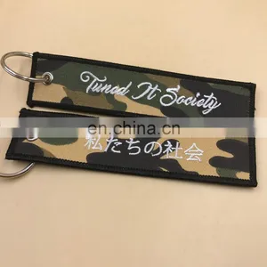 Newest Cheap Embroidery Woven Keychain Manufacturers in China thumbnail-2