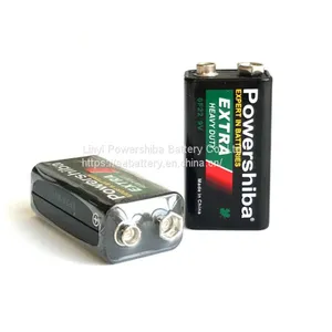 China Supplier Cheap 9v 6f22 006p Battery Powershiba 9 Volt Carbon Battery thumbnail-3