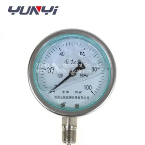 Oil-filled Diaphragm Pressure Gauges Manometer Price thumbnail-2