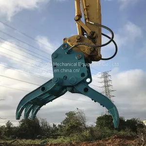 Hydraulic Mechanical Grapple for Excavator thumbnail-4