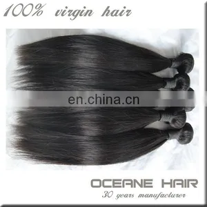 Full Cuticle Soft Thick Double Drawn Weft Wholesale Unprocessed Virgin Indian Hair Buy Human Hair on Line thumbnail-3