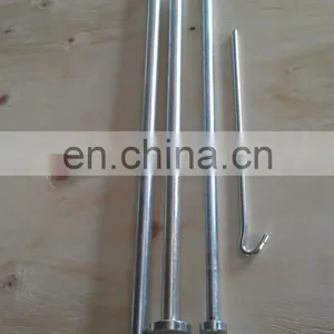 Forged Galvanized Steel Tent Garden Ground Stake thumbnail-1