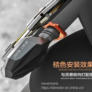 Spirit Beast Motorcycle Modified Light Holder AL Good Quality Cool Styling 2pcs/lot L1 thumbnail-2