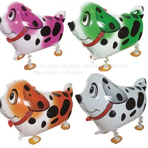 Hot Sale Walking Animal Balloons Walking Pet Balloons Helium Balloons Foil Balloons Mylar Balloons Walking Balloons (dinosour, Dogs, Giraff, Indeer, Panda, Fog, Rabbit, Cow, Cat, Elephant, Turtle, Ladybug,) thumbnail-1