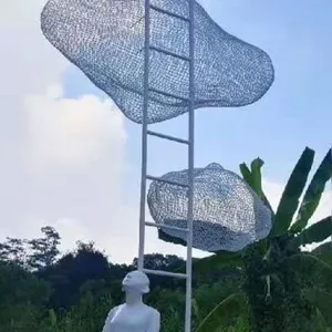 Large Size Garden Sculpture Man and Nature Customized Sculpture thumbnail-2