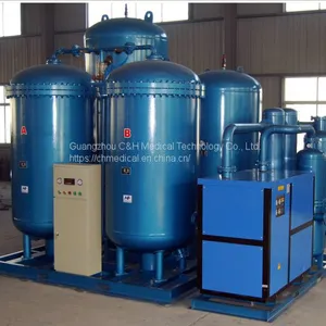 PSA Oxygen Generating Plant System Including Oxygen Pressure Booster / Compressor and Oxygen Cylinders Filling Manifold thumbnail-4