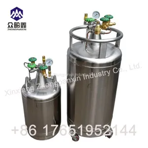 Self-pressurized Cryogenic Tank Ydz-10 ~ 1000l Liquid Nitrogen Container thumbnail-3