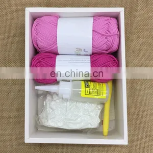 Happy Bunny 100% Cotton Yarn Crochet Kit for DIY thumbnail-4