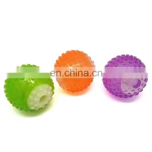 2020 New Arrival Dog Squeaky Whistle Ball With LED Lights thumbnail-2