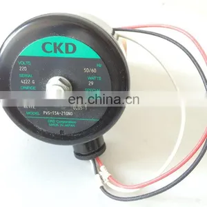 Standard CKD Brand New Style Solenoid Valve Water Solenoid Valve PVS-15A-210 Hot Selling thumbnail-1
