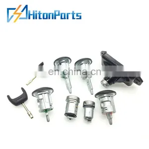 Complete Lock Set + 2 Keys Full Set 6C1AV22050XB 6C1A-V22050-XB 4874508 For FORD TRANSIT MK7 thumbnail-2