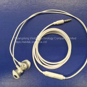 ROSH Wired Earphone Headphone Handsfree Mic 3.5mm Stereo Sound Headset Earbuds Earpieces Microphone Noise Cancelling Headphones thumbnail-1