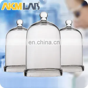 AKMLAB Laboratory Glass Dome Bell Jar With Ground-in Glass Stopper thumbnail-5