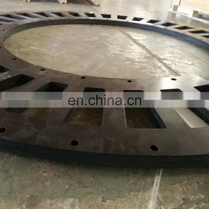 HDPE Block Solid Plastic Uhmw Parts, UHMWPE Construction Machinery Parts, UHMWPE Guide Plate Block Pillow Block Polyethylene thumbnail-2