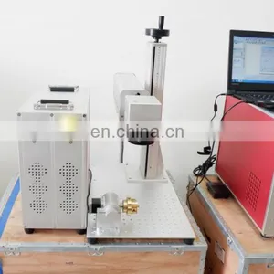 Outstanding Pet Bottles Recycle Polyester Staple Fiber Making Machine Mini Fiber Laser Marking Machine 20w thumbnail-2