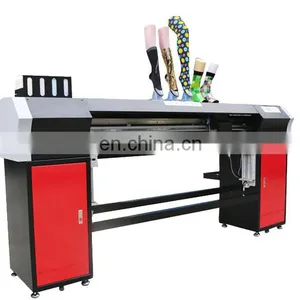 3D Seamless Digital Textile Polyester, Silk, Cotton Socks Printing Machine thumbnail-1