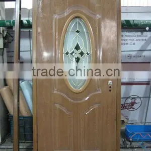 Steel Security Door (LT-911G) Glass Door thumbnail-2