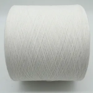 Recycled Cotton Yarn Manufacturers Supply Bleached White Ne16/1 Open-end Spinning 70/30 Polyester Cotton Yarns thumbnail-4