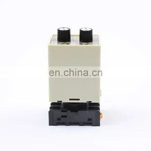 ST3PR Electrical Time Relay Counter Relays Knob Timer Relay With Socket Base Programme Twin Timer thumbnail-3