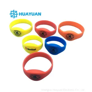Hotel Laser Engraved NFC Bracelet RFID Silicone Wristband Armband thumbnail-4