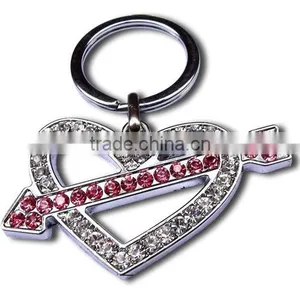 Rhinestone Keychain,keyring ,metal Keychain thumbnail-1