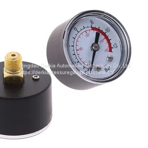 Air Compressor Hydraulic Hydraulic Derkia Pressure Gauge 0-12bar / 0-170psi thumbnail-1