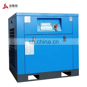 11KW 15KW 22KW Combined Rotary Screw Type Air Compressor With Receiver Tank and Air Dryer thumbnail-5