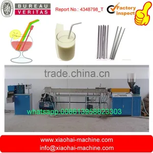 XIAOHAI 6mm 7mm 8mm 10mm Big Drinking Straw Extruder For Milk,juice,coffee Stir thumbnail-1