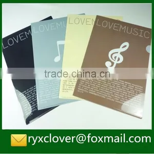 Factory Customized Eco Plastic L Shape A4 File Folder thumbnail-5