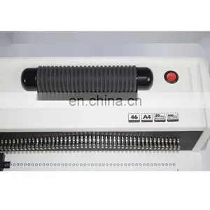 SBM-S20A A4 Spiral Binding Book Machine Book Binder SPIRAL BINDING MACHINE for Office Use thumbnail-5