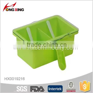 Food Grade PP Two-Compartment Condiment Holder / Seasoning Box thumbnail-1