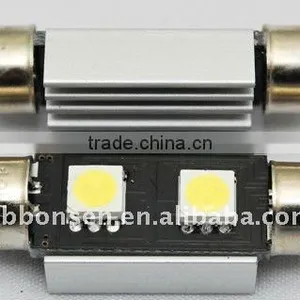 2pcs 5050SMD Festoon Interior Auto Canbus Led Light thumbnail-1